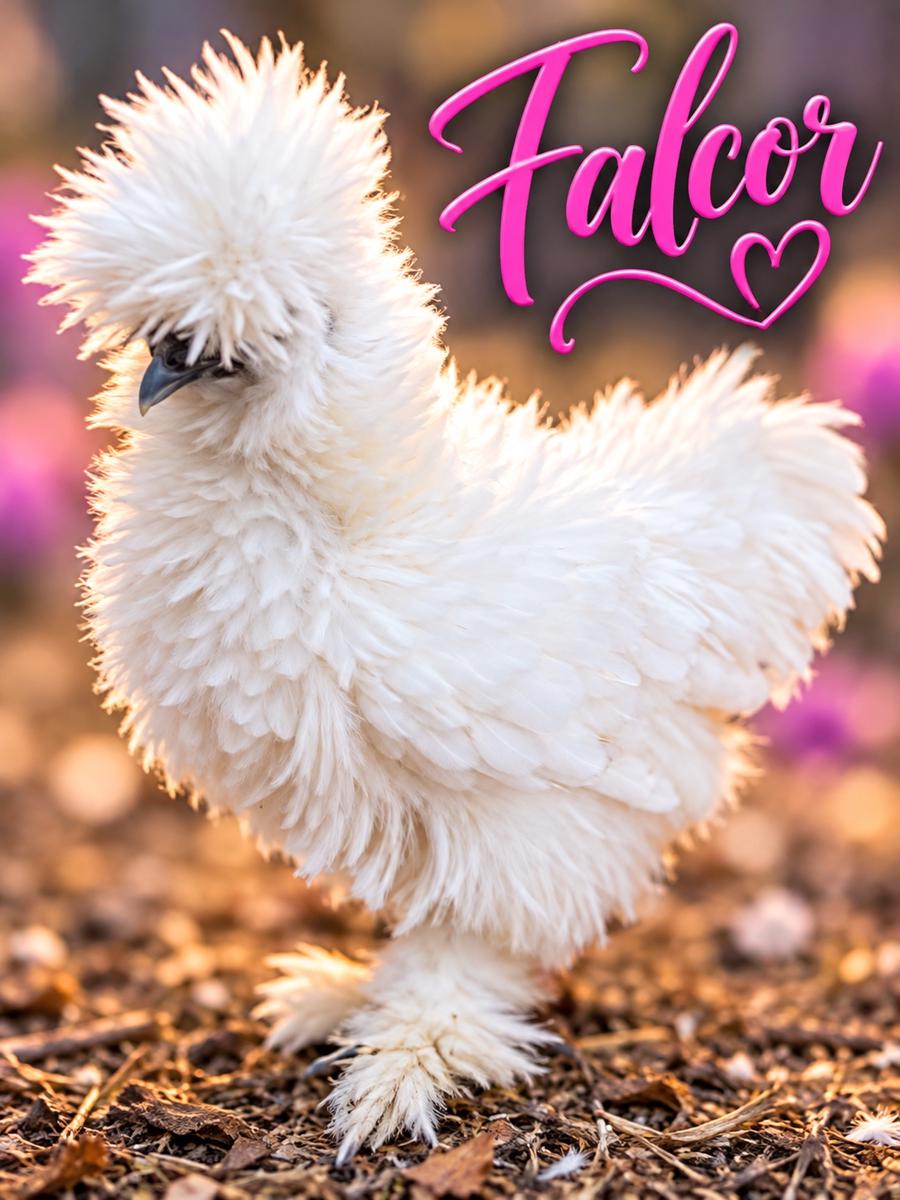 Falcor, Silkie hen